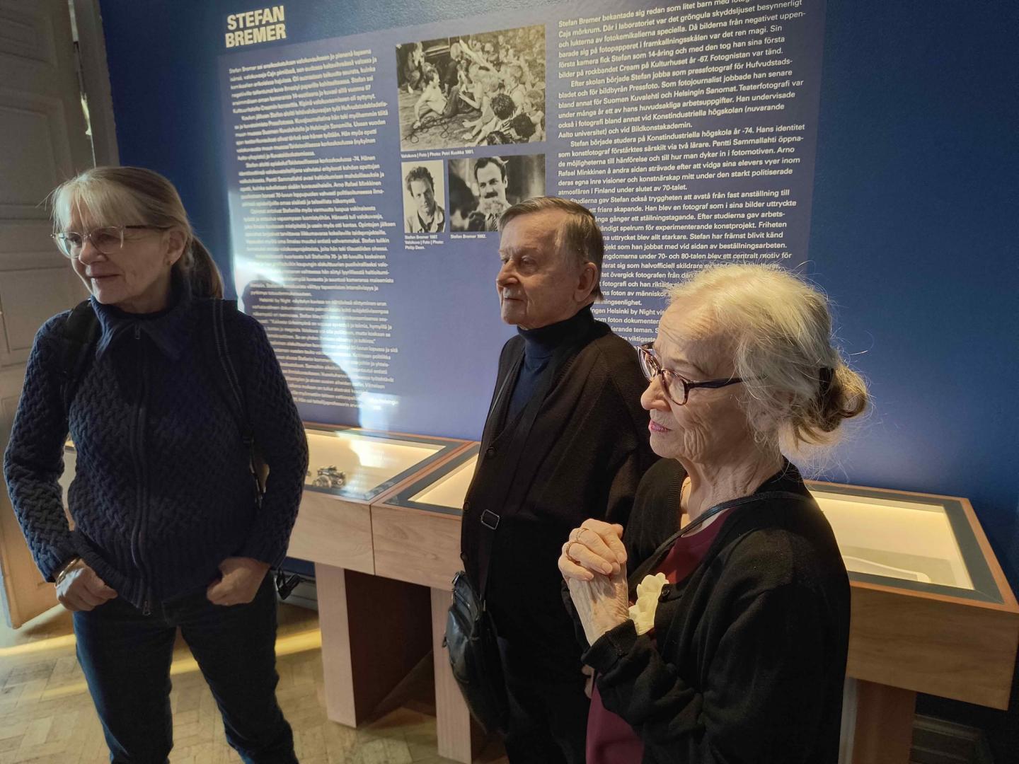Patricia Winckelmann-Zilliacus, Kaj Lönnroth och Karin Lönnroth.